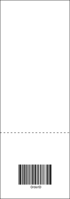 Casino Dealer Event Ticket Product Back