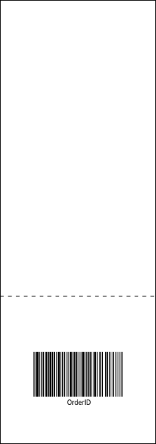 Paper Tree Red Event Ticket Product Back