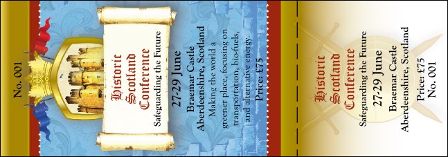 Castle Event Ticket Product Front