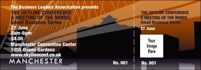 Manchester General Admission Ticket Product Front