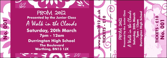 Fuchsia Prom General Admission Ticket