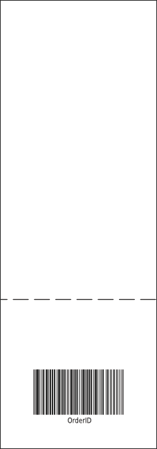 Rock Concert Blue Event Ticket Product Back