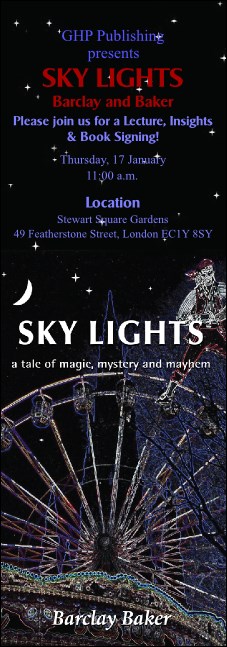 Sky Lights Bookmark