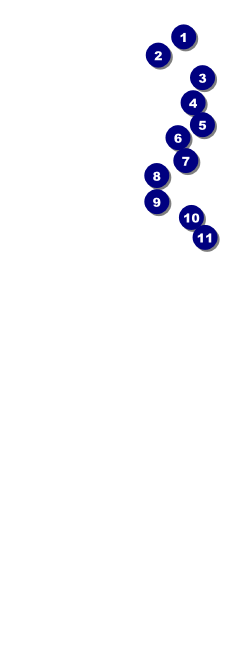 Sky Lights Bookmark Front Field Markers