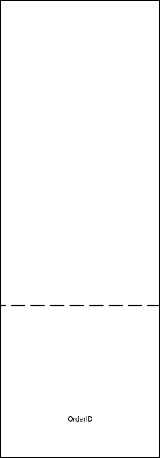 Your Image Concert Blue Event Ticket Product Back