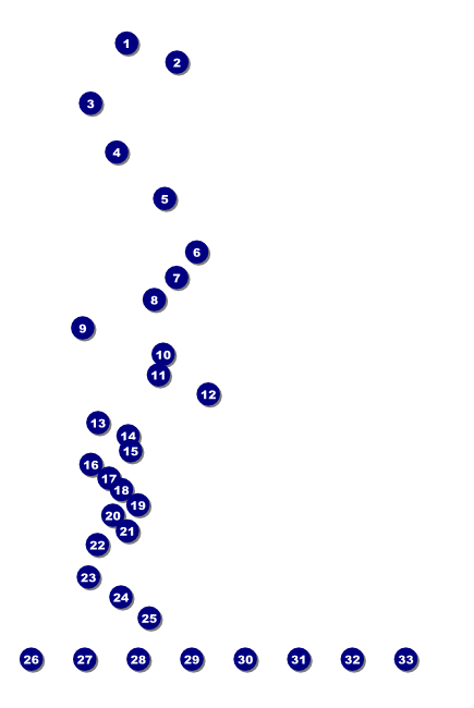 Red Rose Poster Front Field Markers