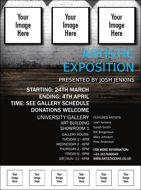 Fine Art Flyer Product Front