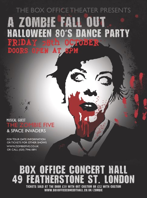 Zombie Woman Flyer Product Front