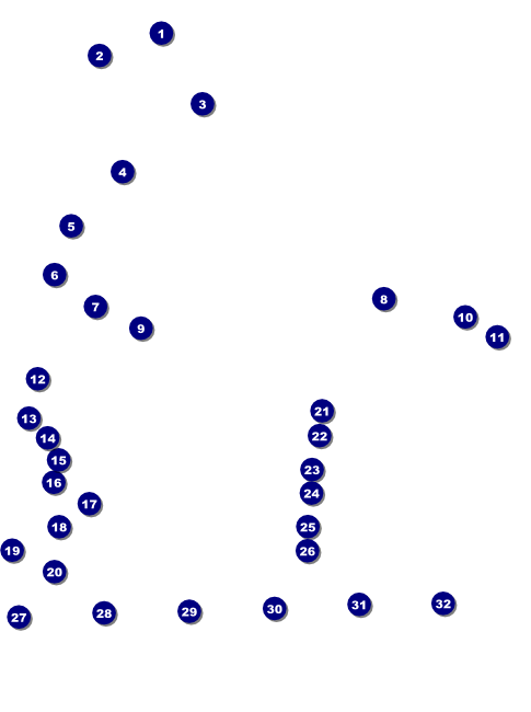 MMA Main Event Logo Flyer (Blue) Front Field Markers