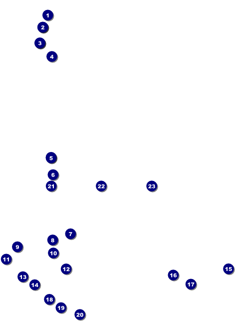 Lotus Flower Logo Flyer Front Field Markers