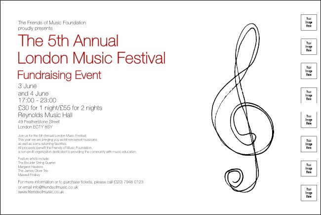 Music Festival 1 Poster Product Front