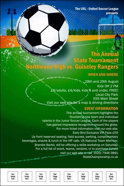 Football Poster Product Front