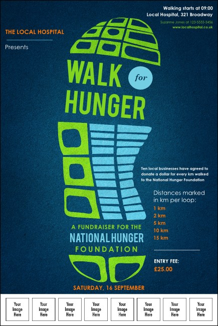 Walk Logo Poster Product Front