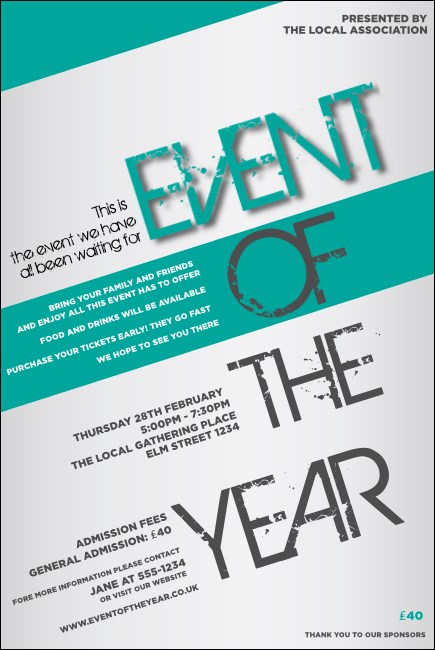 All Purpose Modern Poster Product Front