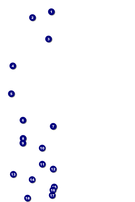 All Purpose Geometric Poster Front Field Markers