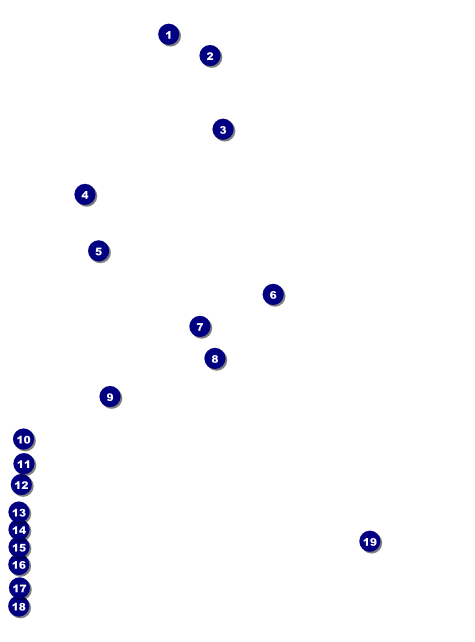 Football Field Flyer Front Field Markers