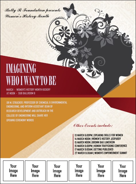 Women's Expo 3 Logo Flyer Product Front