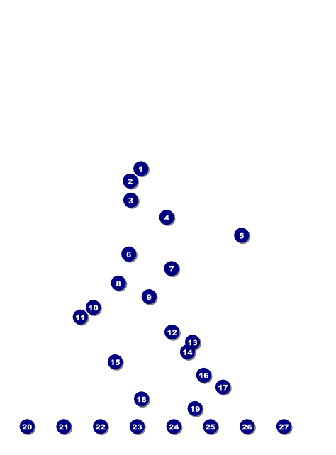 Casino Night Flyer Front Field Markers