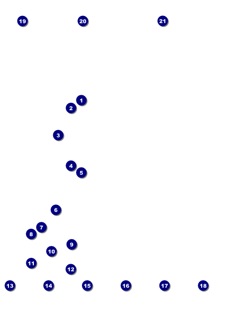 Sweet Sixteen Purple Chevron Logo Flyer Front Field Markers