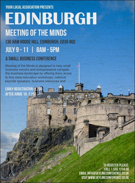 Edinburgh Flyer Product Front
