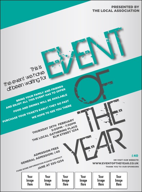 All Purpose Modern Logo Flyer Product Front
