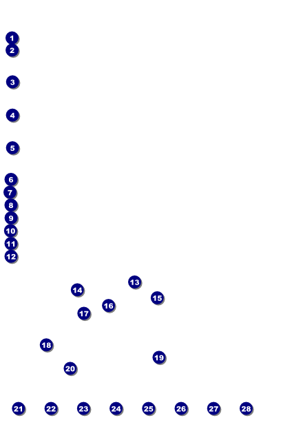 Classic Purple Poster Front Field Markers