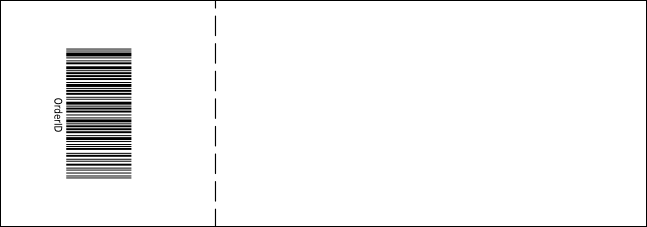 Snowflake Event Ticket Product Back