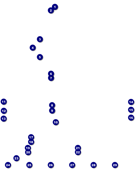 Football Lights Image Flyer Front Field Markers