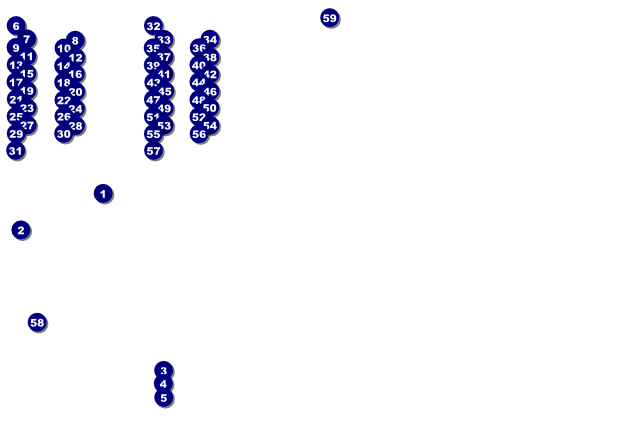 Football Schedule Poster Front Field Markers