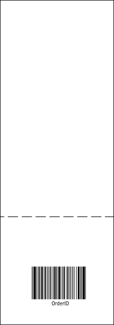 Softball Event Ticket Product Back