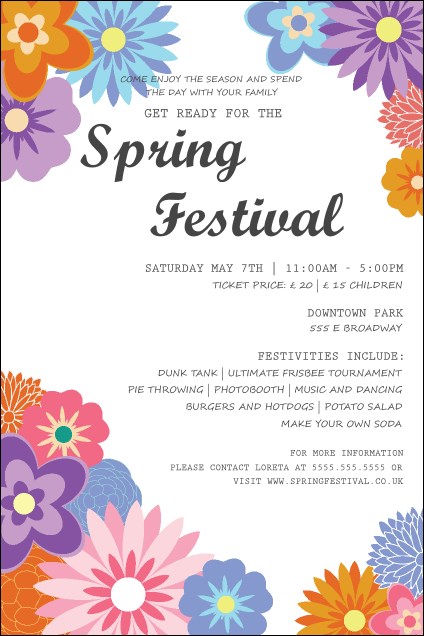 Spring Festival 3 Poster Product Front