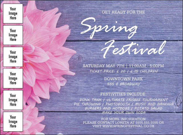 Spring Festival 2 Flyer Product Front