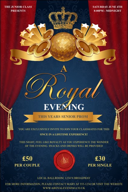 Royal Poster Product Front