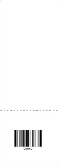 Abstract Lights Reserved Event Ticket Product Back