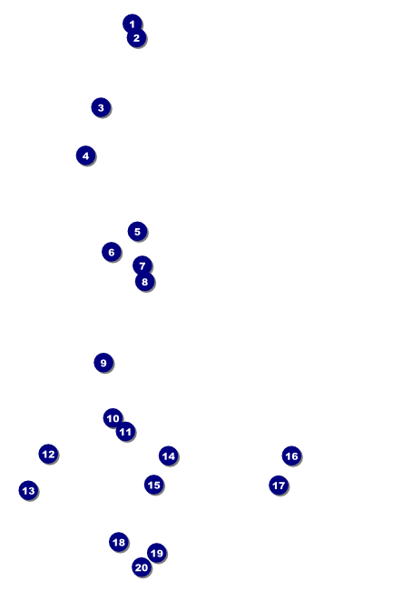 Valentine's Dinner Date  Poster Front Field Markers