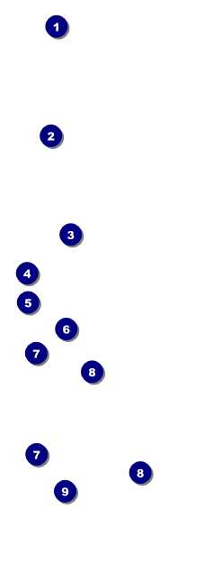 Mexican Fiesta QR Event Ticket Front Field Markers