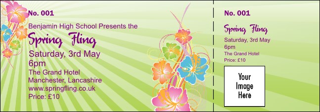 Spring Fling General Admission Ticket Product Front