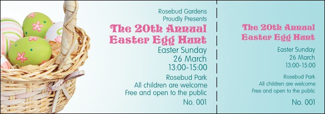 Easter Basket General Admission Ticket Product Front