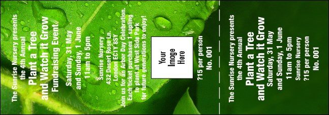 Leaf General Admission Ticket Product Front