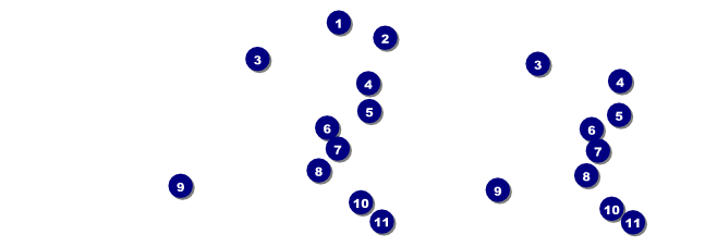 Dinner Dance General Admission Ticket Front Field Markers