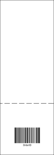 Versus All Purpose Event Ticket (Orange) Product Back