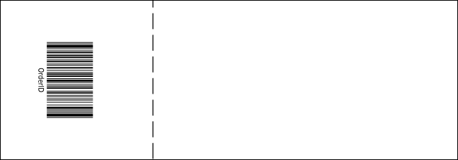MMA Main Event Ticket (Brown) Product Back